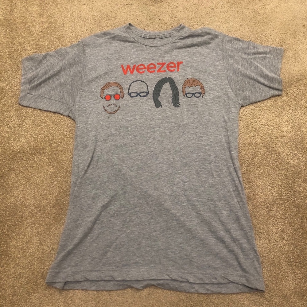 Weezer Summer Tour Tee Shirt